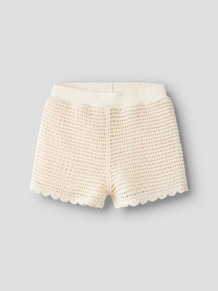 Product carousel image - ORGANIC COTTON SHORTS, Coconut Milk | 1