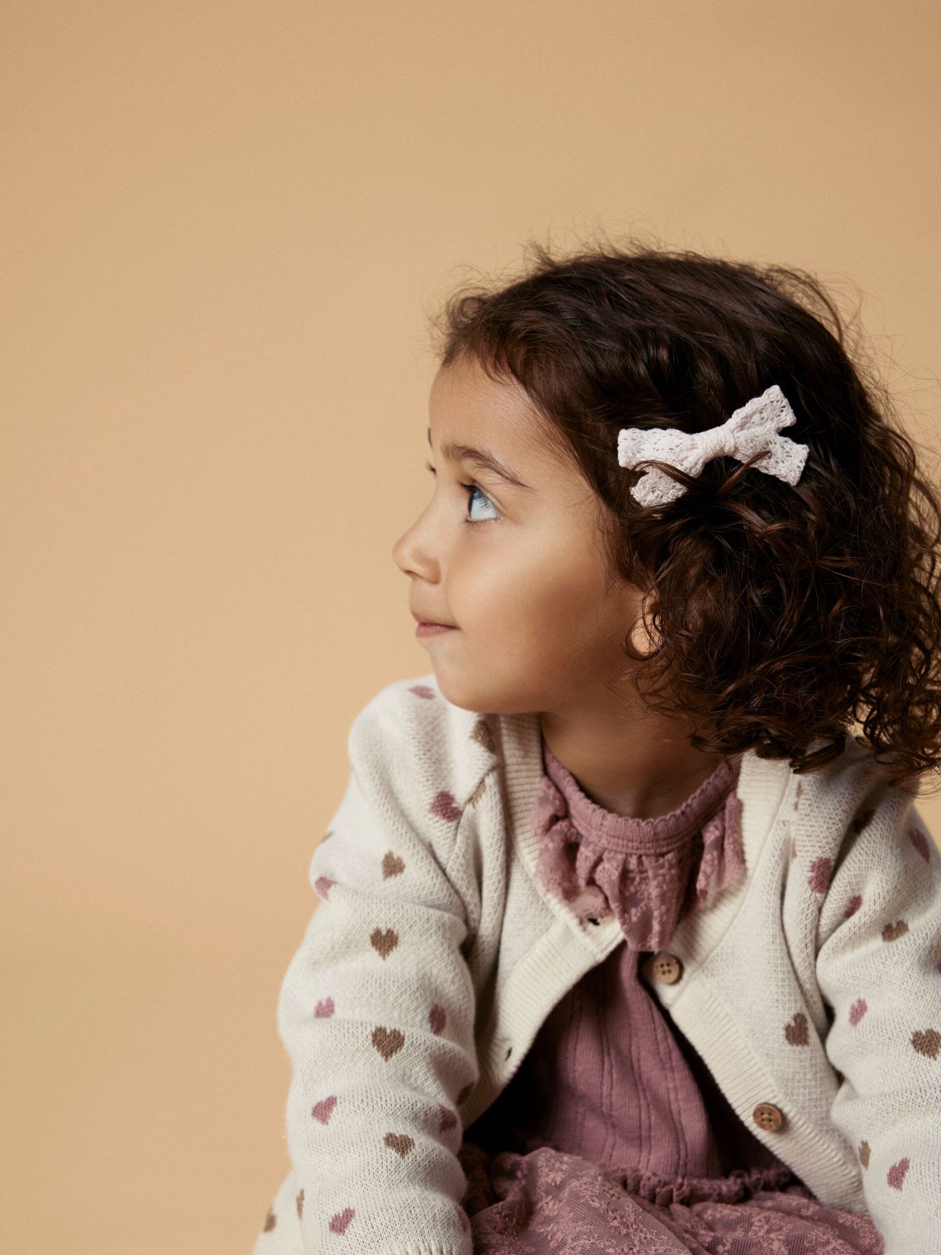 Carousel image - ORGANIC COTTON KNITTED CARDIGAN, Turtledove | 3
