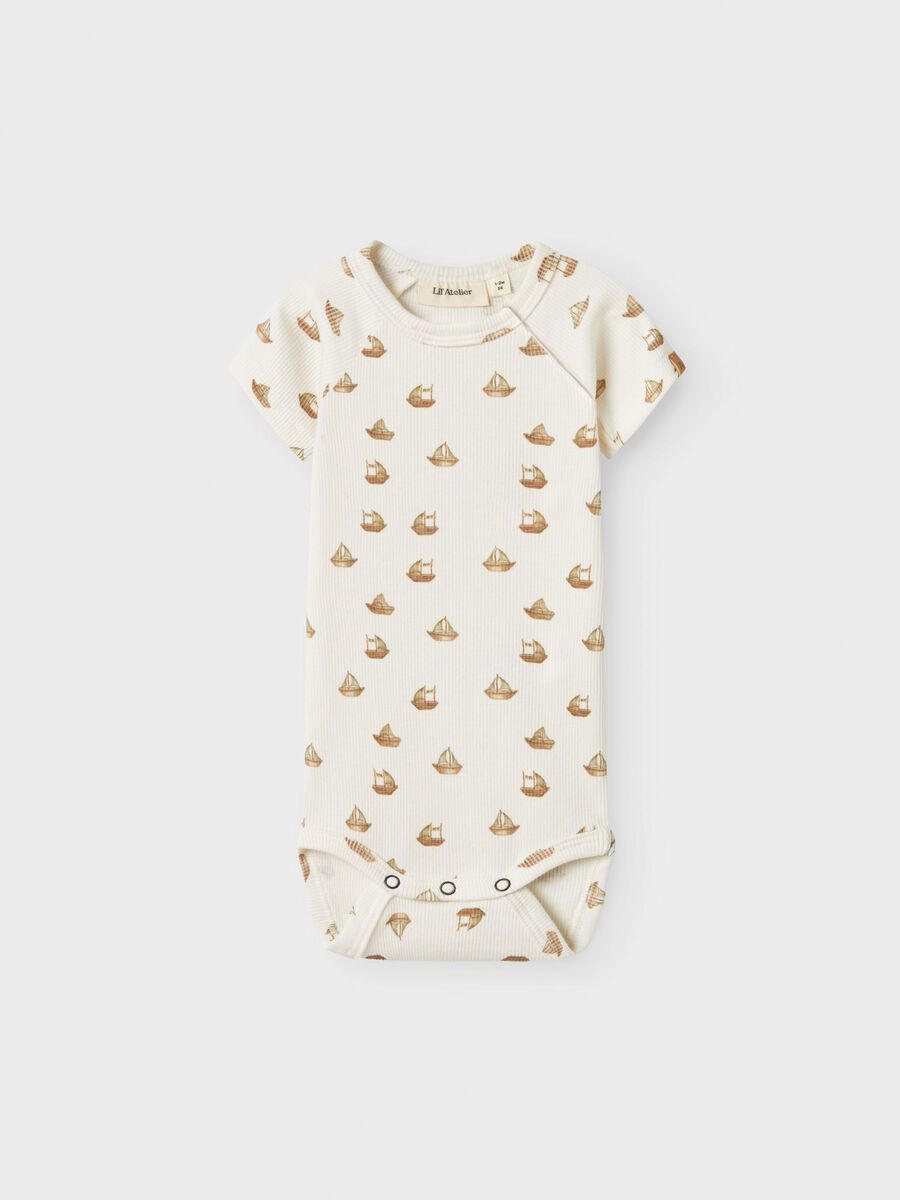 Product carousel image - À MANCHES COURTES BARBOTEUSE, Coconut Milk | 2