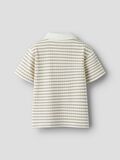 Product image thumbnail - ORGANIC COTTON POLO SHIRT, Coconut Milk | 2