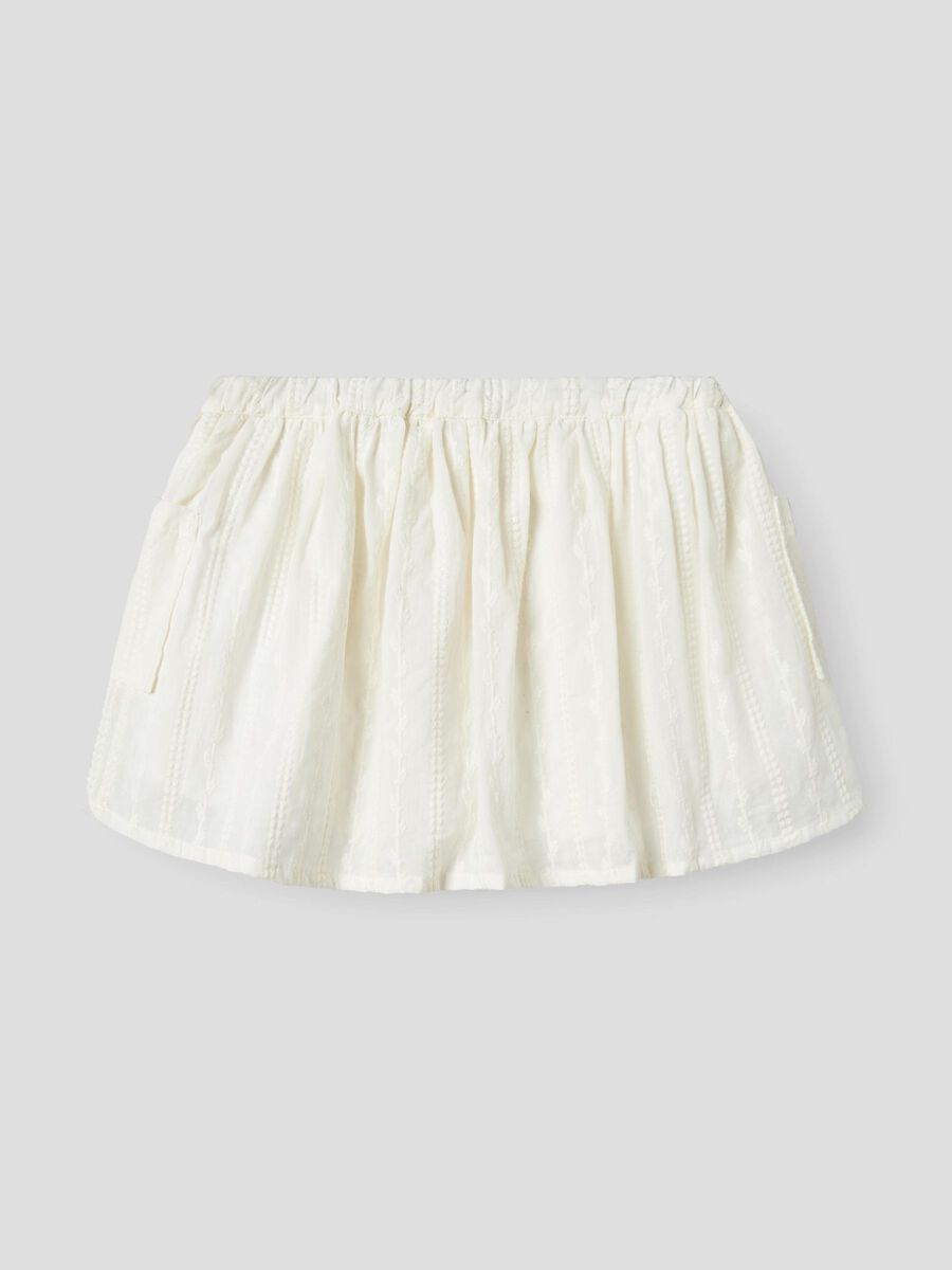 name it EN COTON BIOLOGIQUE JUPE, Coconut Milk, highres - 13243530_CoconutMilk_002.jpg