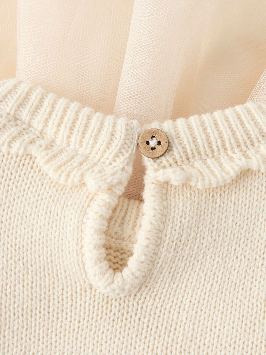 Product carousel image - ROMPER DRESS, Pistachio Shell | 4