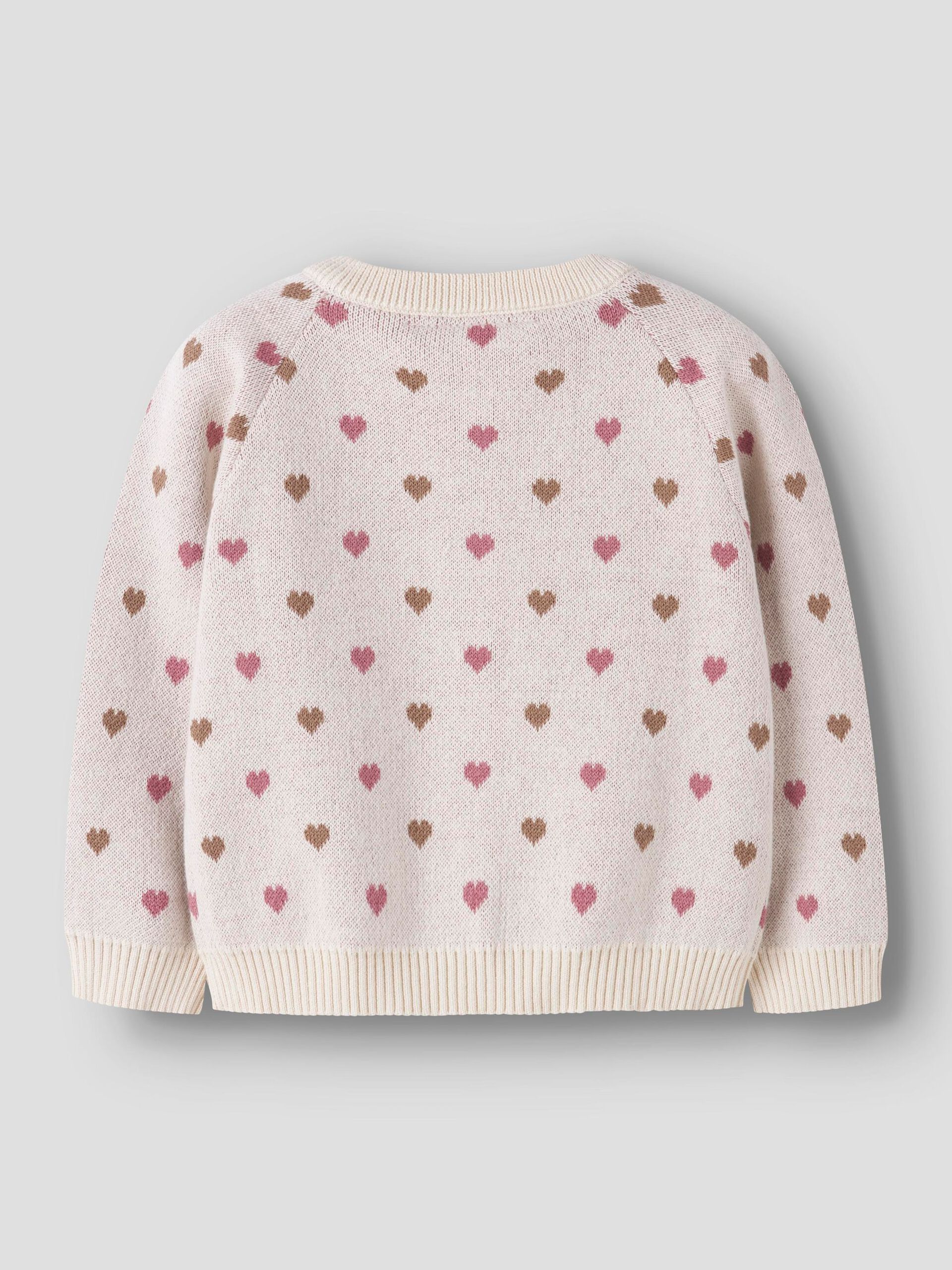 Carousel image - ORGANIC COTTON KNITTED CARDIGAN, Turtledove | 4