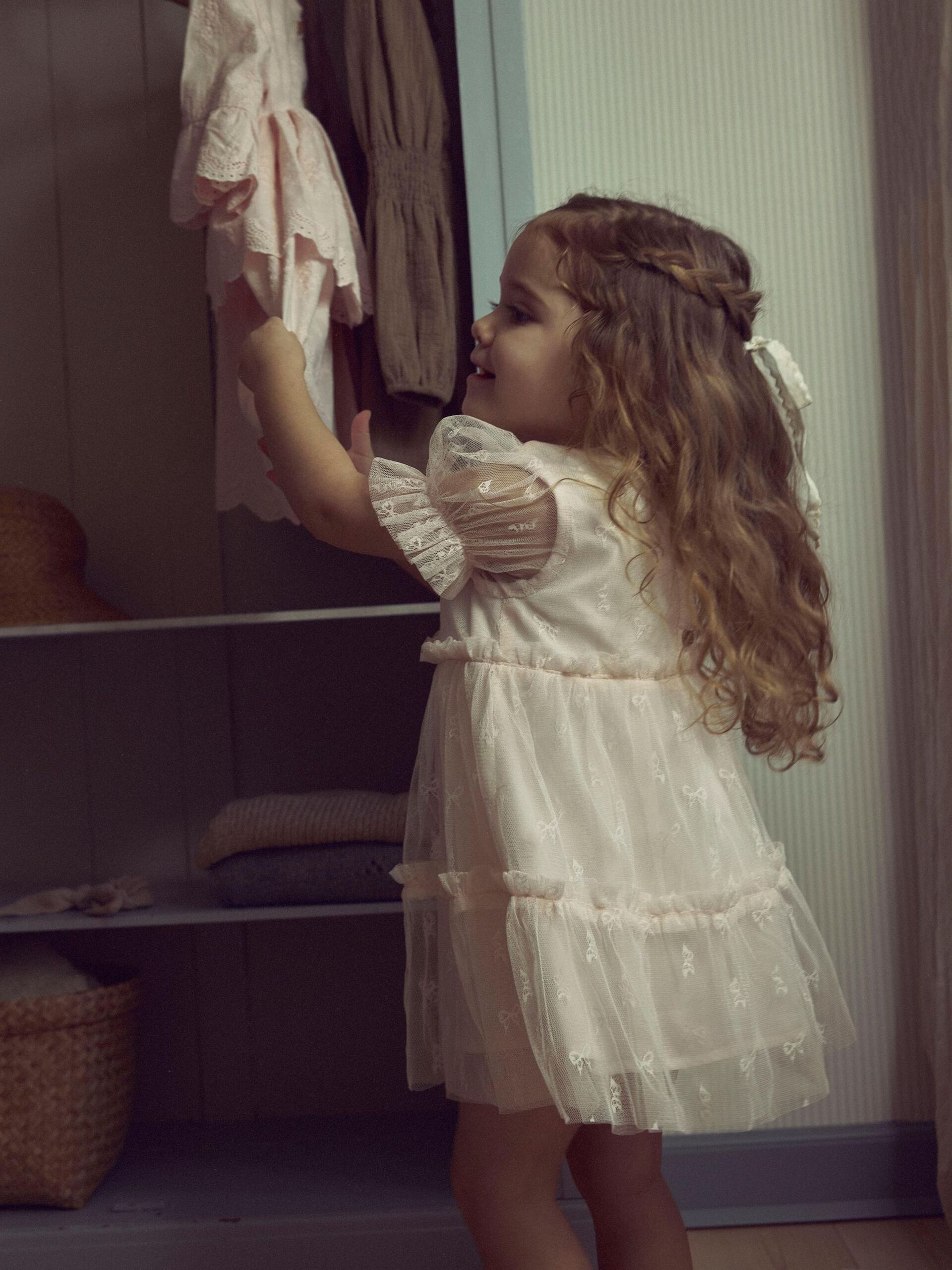 Carousel image - ORGANIC COTTON DRESS, Almost Mauve | 2