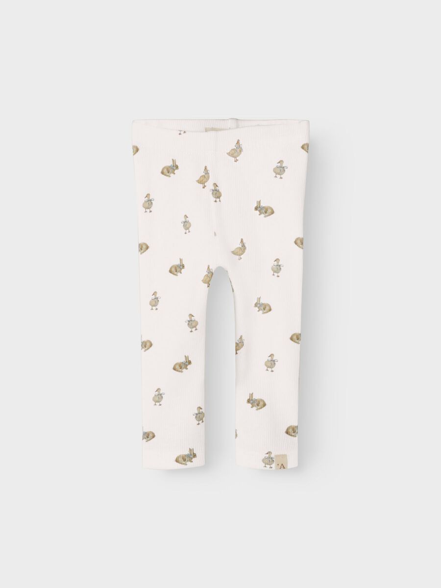 name it SLIM FIT LEGGINGS, Coconut Milk, highres - 13246096_CoconutMilk_003.jpg