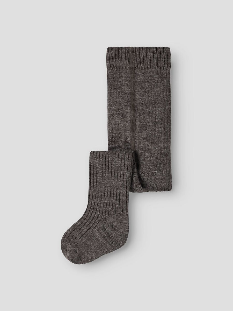 Product carousel image 1 RIB TEXTURE PANTYHOSE, Sepia Tint