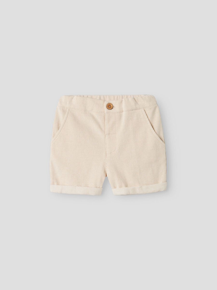 name it EN COTON BIOLOGIQUE SHORT, Irish Cream, highres - 13243720_IrishCream_003.jpg
