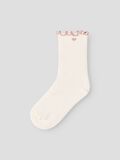 Product image thumbnail - KNITTED SOCKS, Coconut Milk | 1
