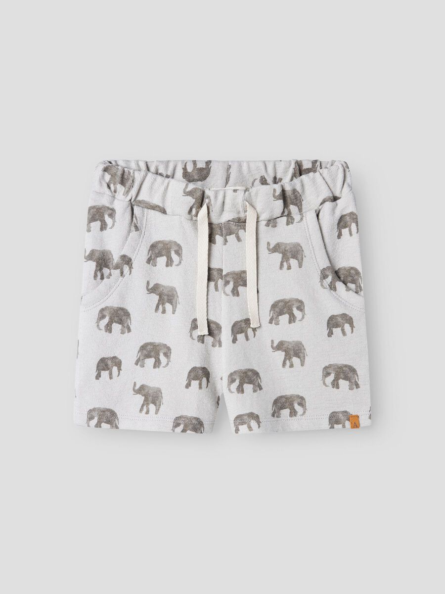 Product carousel image - ORGANIC COTTON SHORTS, Vapor Blue | 1