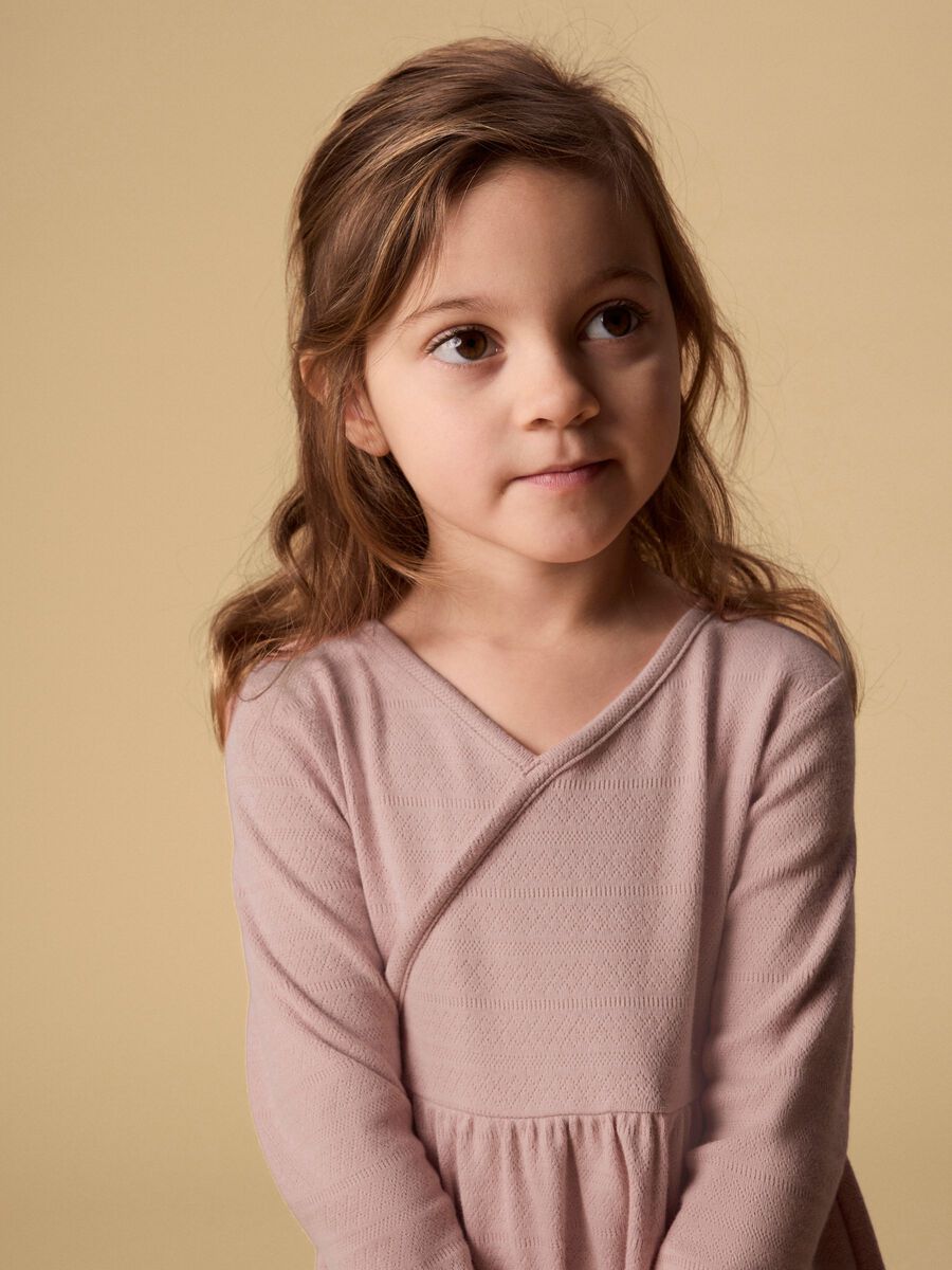 Product carousel image - ORGANIC COTTON DRESS, Misty Rose | 2