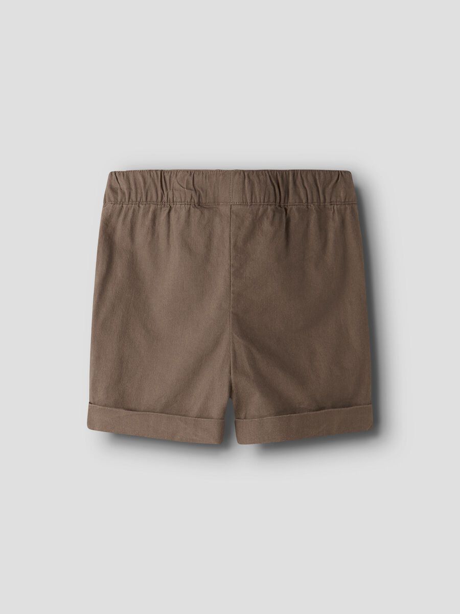 Product carousel image - LOOSE FIT SHORTS, Shitake | 2