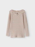 Product image thumbnail - ORGANIC COTTON LONG SLEEVED TOP, Hot Chocolate | 3