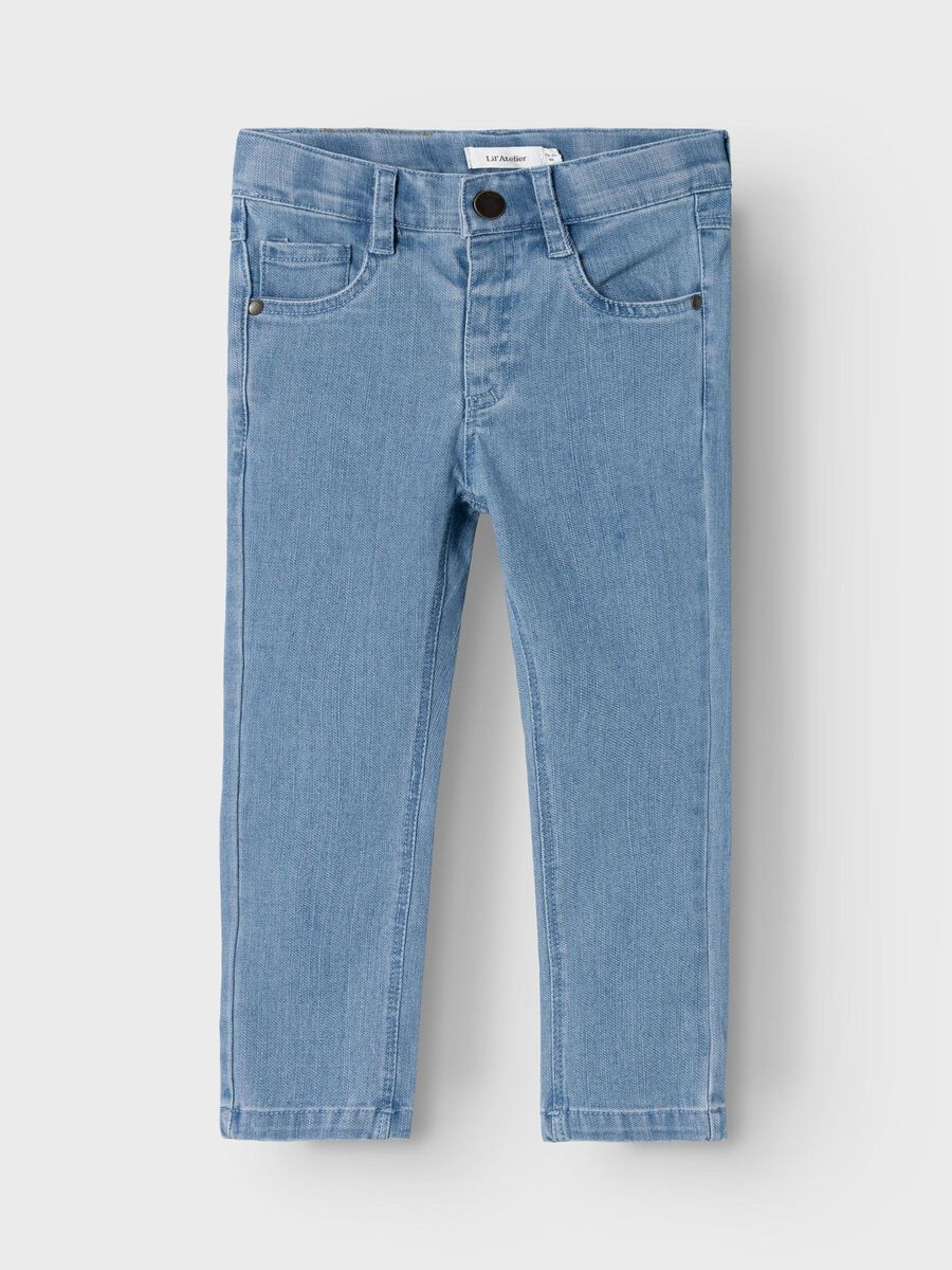 name it SLIM FIT JEANS, Medium Blue Denim, highres - 13234395_MediumBlueDenim_003.jpg