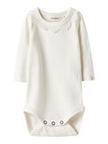Product image thumbnail - ORGANIC COTTON ROMPER, Coconut Milk | 4