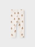 Product image thumbnail - Z NADRUKIEM LEGGINSY, Pastel Parchment | 2