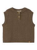 name it LOOSE FIT GEBREID GILET, Shitake, highres - 13240529_Shitake_001.jpg