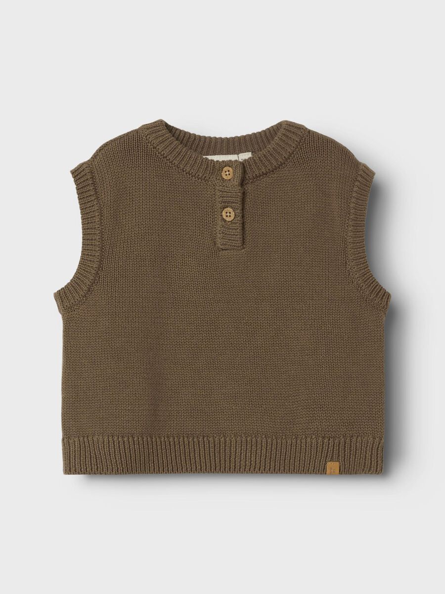 name it LOOSE FIT KNITTED VEST, Shitake, highres - 13240529_Shitake_003.jpg
