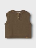 name it LOOSE FIT GEBREID GILET, Shitake, highres - 13240529_Shitake_003.jpg