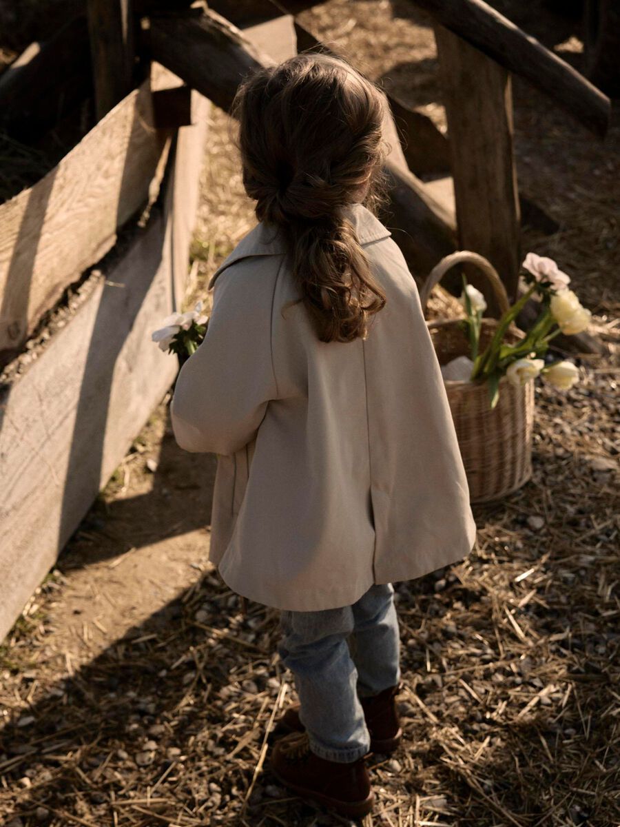 Product carousel image - TRENCH COAT JACKET, Safari | 1