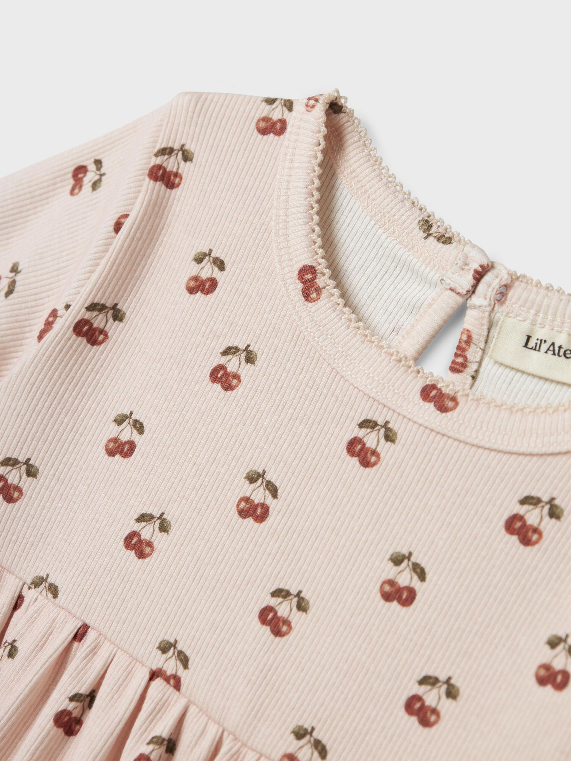 Carousel image - KURZARM KLEID, Silver Peony | 3