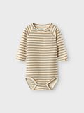 Product image thumbnail - LONG SLEEVED ROMPER, Turtledove | 1