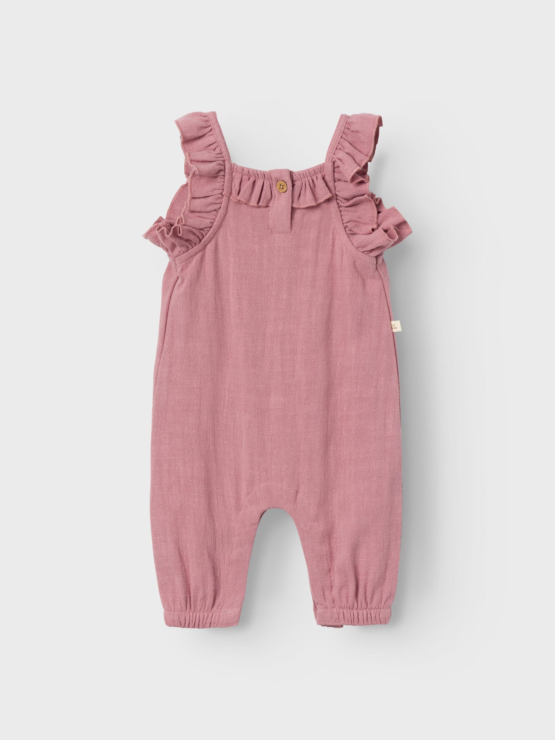 LOOSE FIT TUINBROEK Baby 56 86 Meisje Paars Lil Atelier Belgie