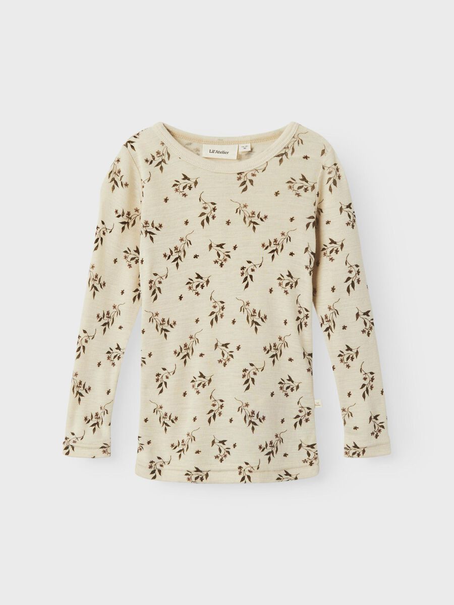 Name it SLIM FIT LONG SLEEVED TOP, Sandshell, highres - 13234466_Sandshell_003.jpg