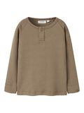 Product image thumbnail - LONG SLEEVED LONG SLEEVED TOP, Sepia Tint | 4