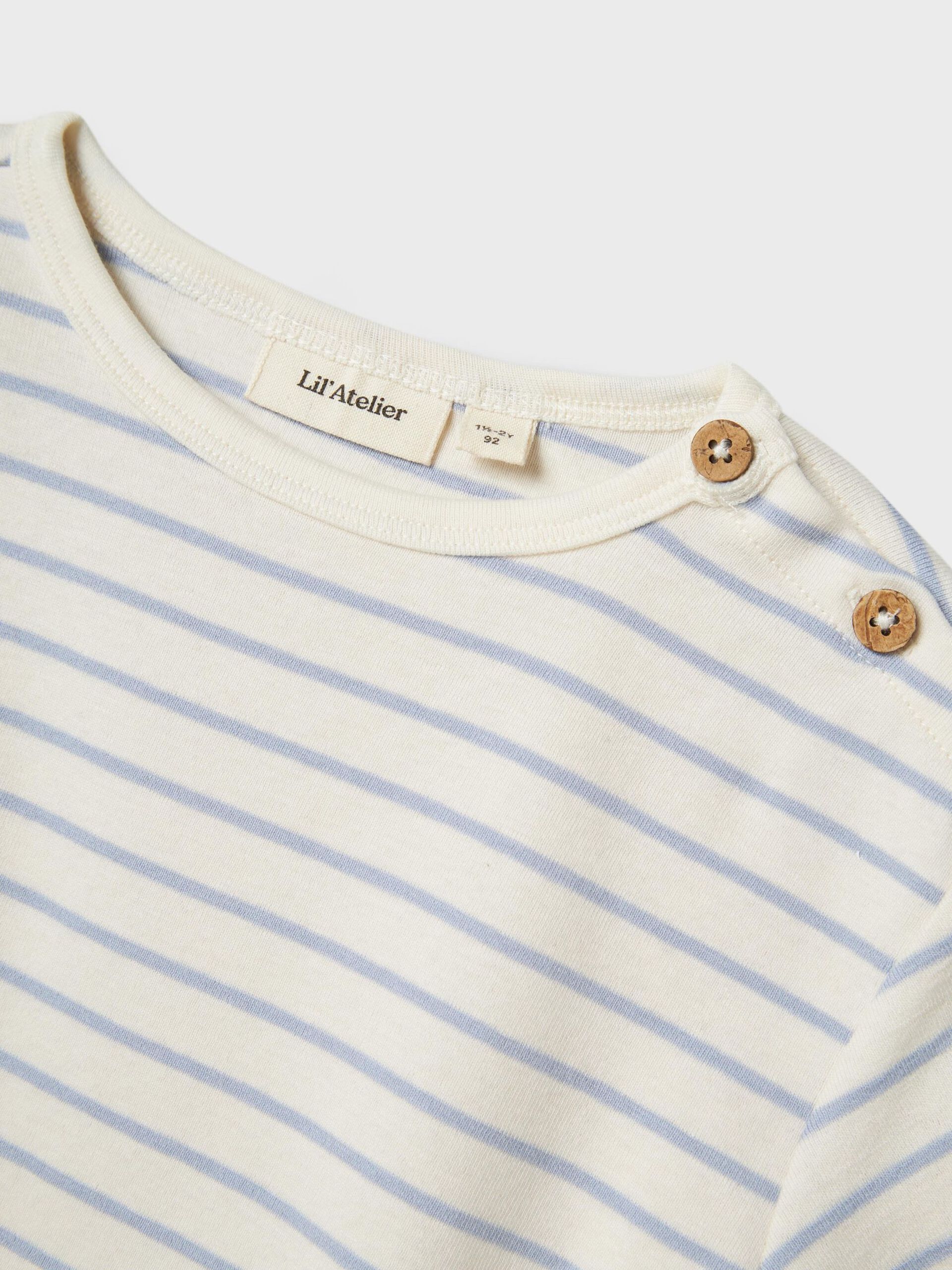 Carousel image - STREIFEN T-SHIRT, Zen Blue | 4