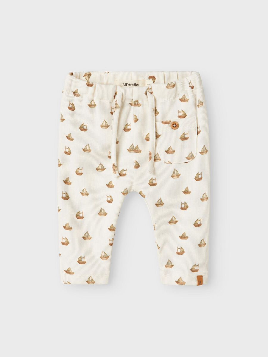name it LOOSE FIT TROUSERS, Coconut Milk, highres - 13243713_CoconutMilk_1187234_003.jpg