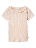 name it ORGANIC COTTON T-SHIRT, Peach Blush, highres - 13243536_PeachBlush_001.jpg