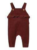 Product image thumbnail - CORDUROY OVERALLS, Hot Chocolate | 5