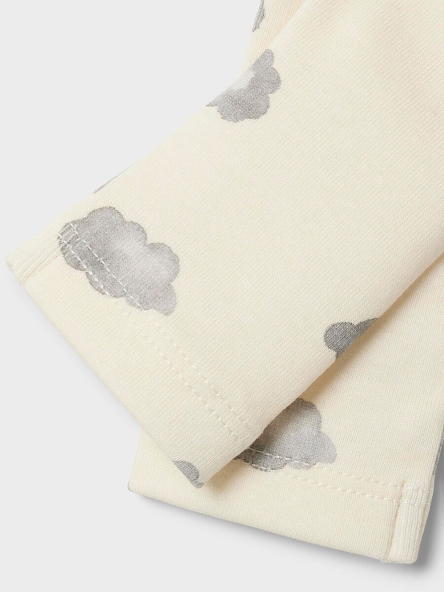 Product carousel image - SLIM FIT LEGGINGS, Turtledove | 3