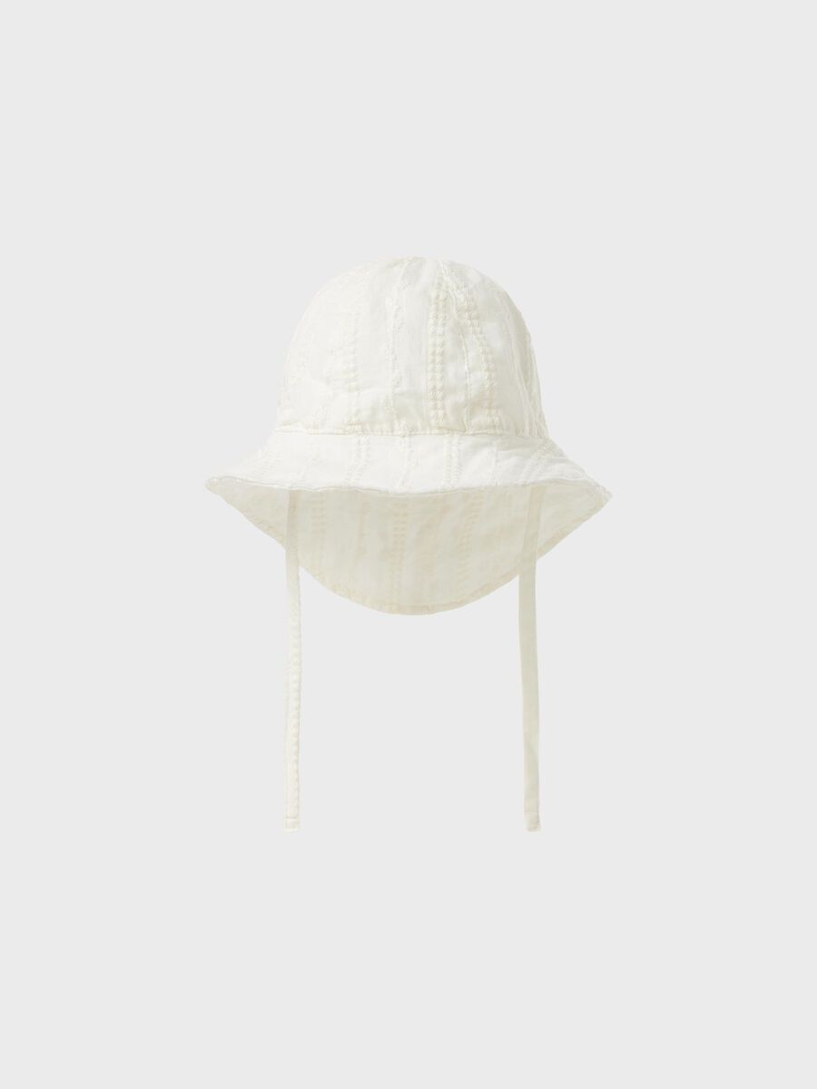 name it ORGANIC COTTON HAT, Coconut Milk, highres - 13243322_CoconutMilk_003.jpg