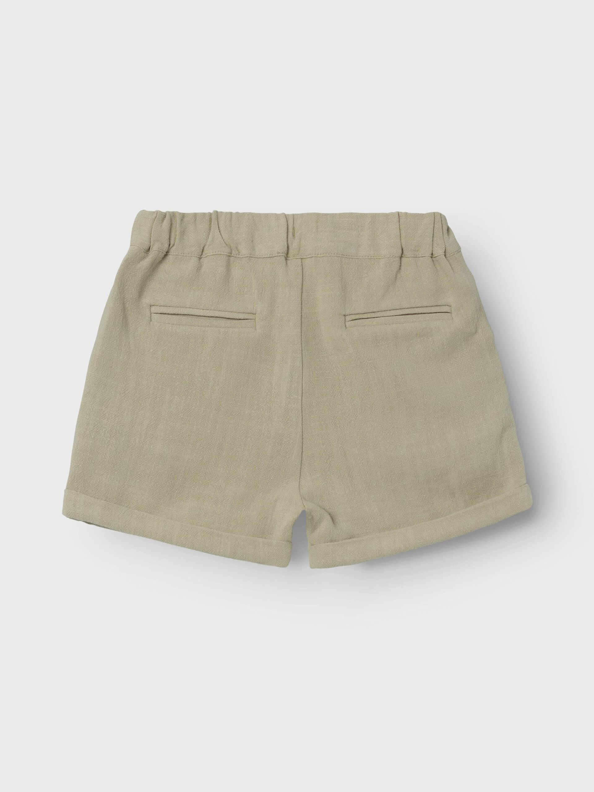 Carousel image - LOOSE FIT SHORTS, Moss Gray | 4