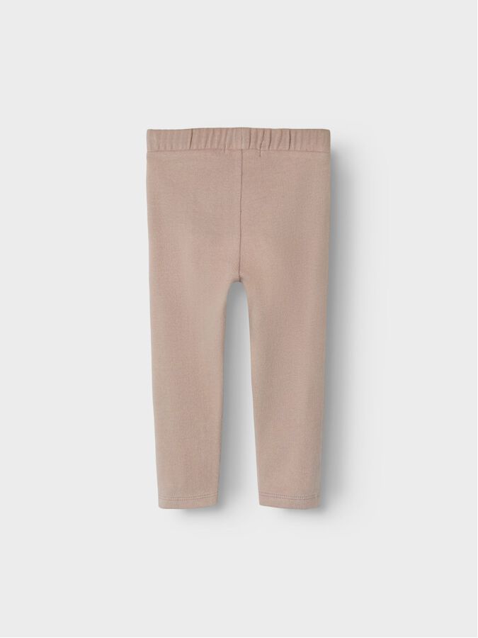 ORGANIC COTTON LEGGINGS Baby 56-86 Girl Grey Lil' Atelier