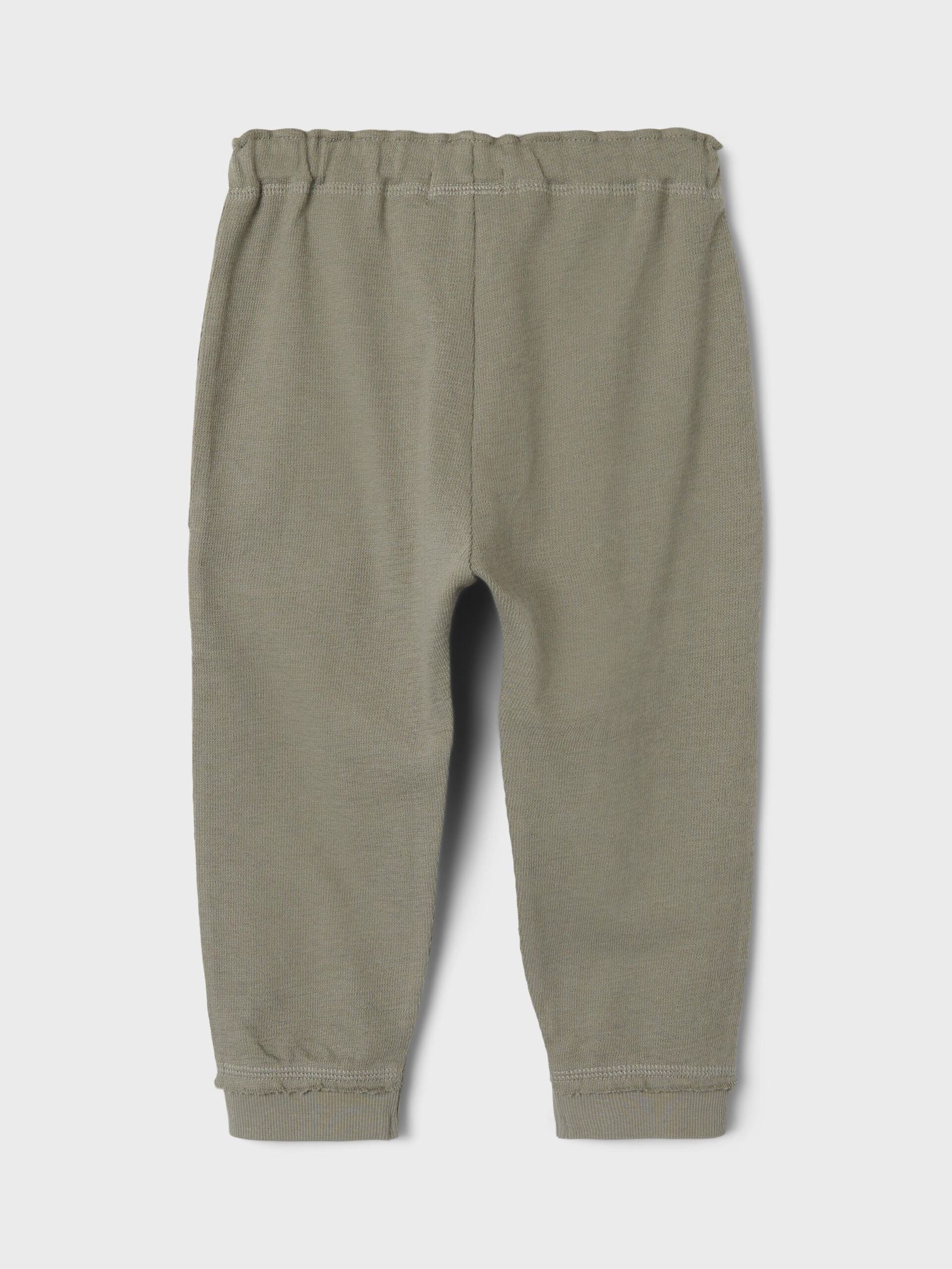 Carousel image - REGULAR FIT TROUSERS, Dried Sage | 2