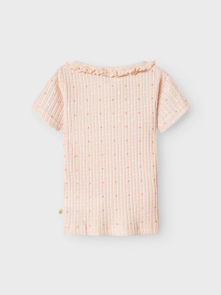 name it ORGANIC COTTON T-SHIRT, Peach Blush, highres - 13243536_PeachBlush_002.jpg