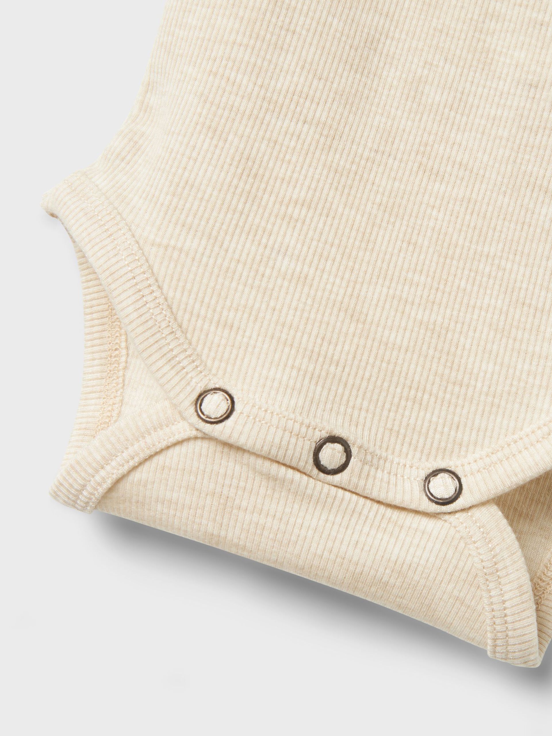 Carousel image - LONG SLEEVED ROMPER, Turtledove | 3