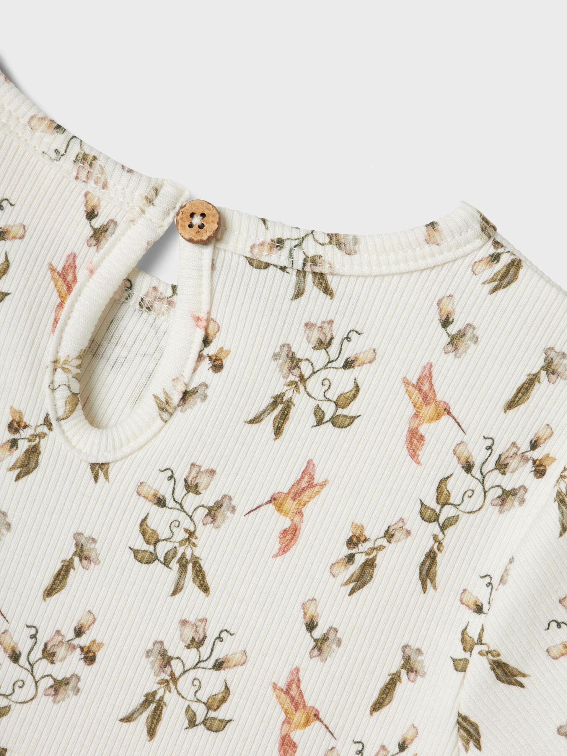 Carousel image - KORTÆRMET KJOLE, Coconut Milk | 3