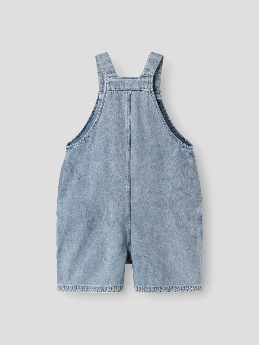 name it ORGANIC COTTON DUNGAREES, Medium Blue Denim, highres - 13241455_MediumBlueDenim_002.jpg