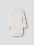 Product image thumbnail - RIB KNITTED ROMPER, Coconut Milk | 2