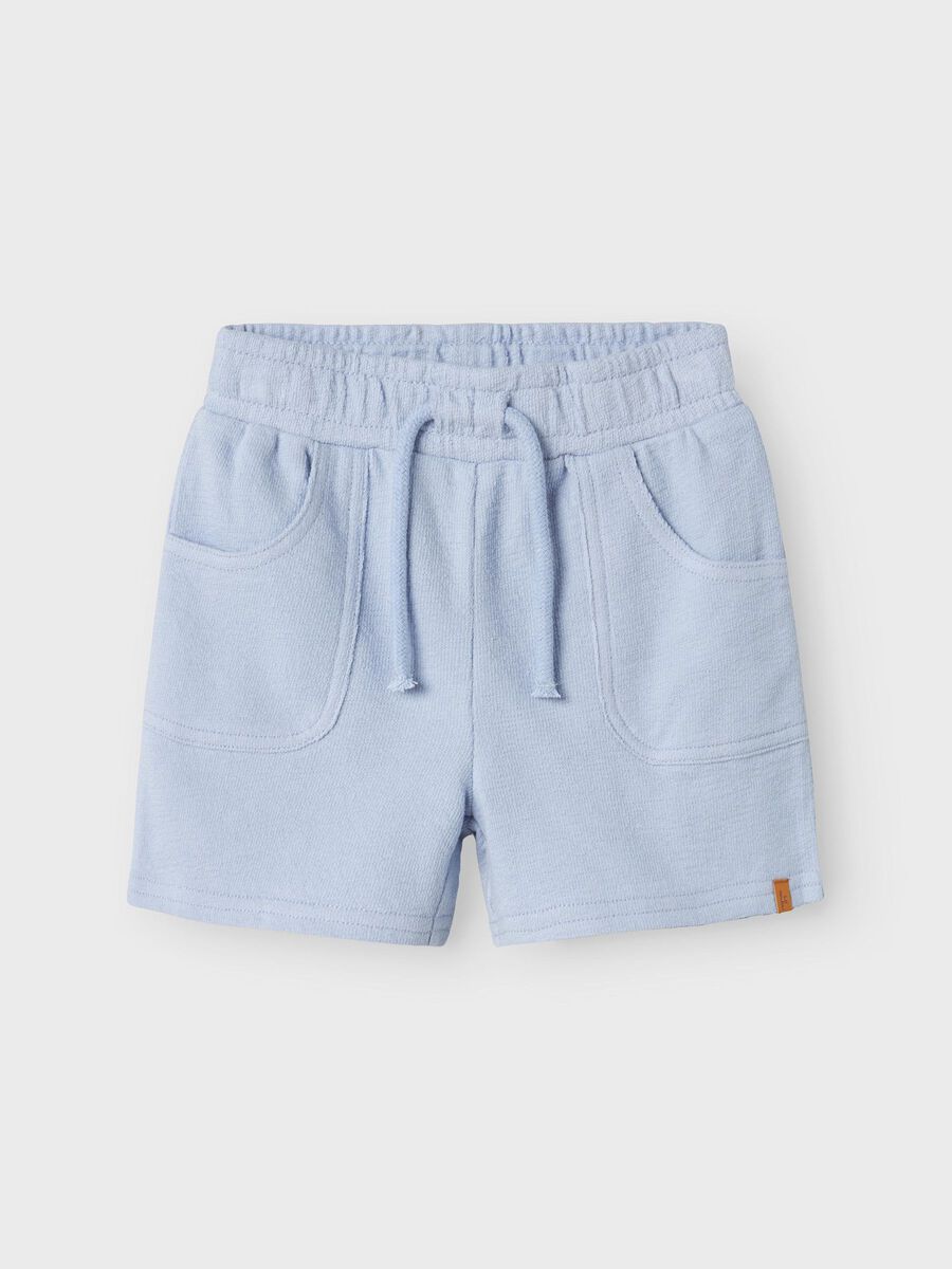 name it ALGODÓN ORGÁNICO SHORTS, Zen Blue, highres - 13243753_ZenBlue_003.jpg