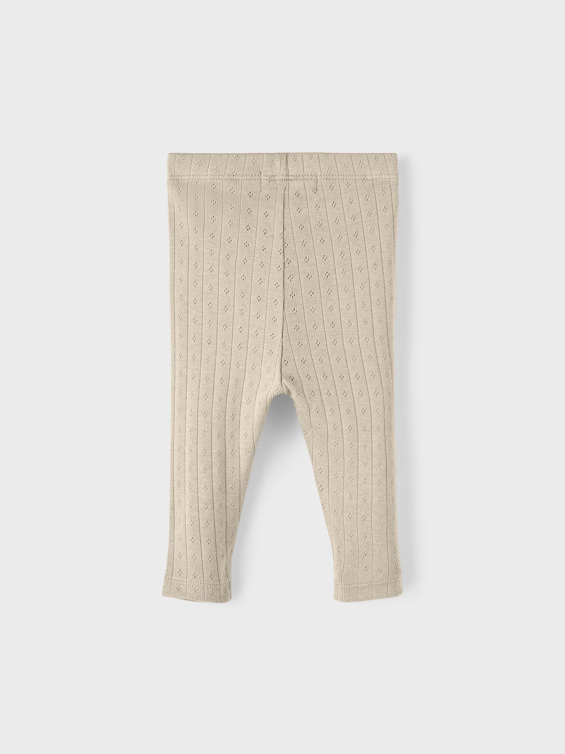 Carousel image - RIB LEGGINGS, Fog | 2