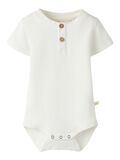 Product image thumbnail - KORTE MOUWEN ROMPER, Coconut Milk | 4