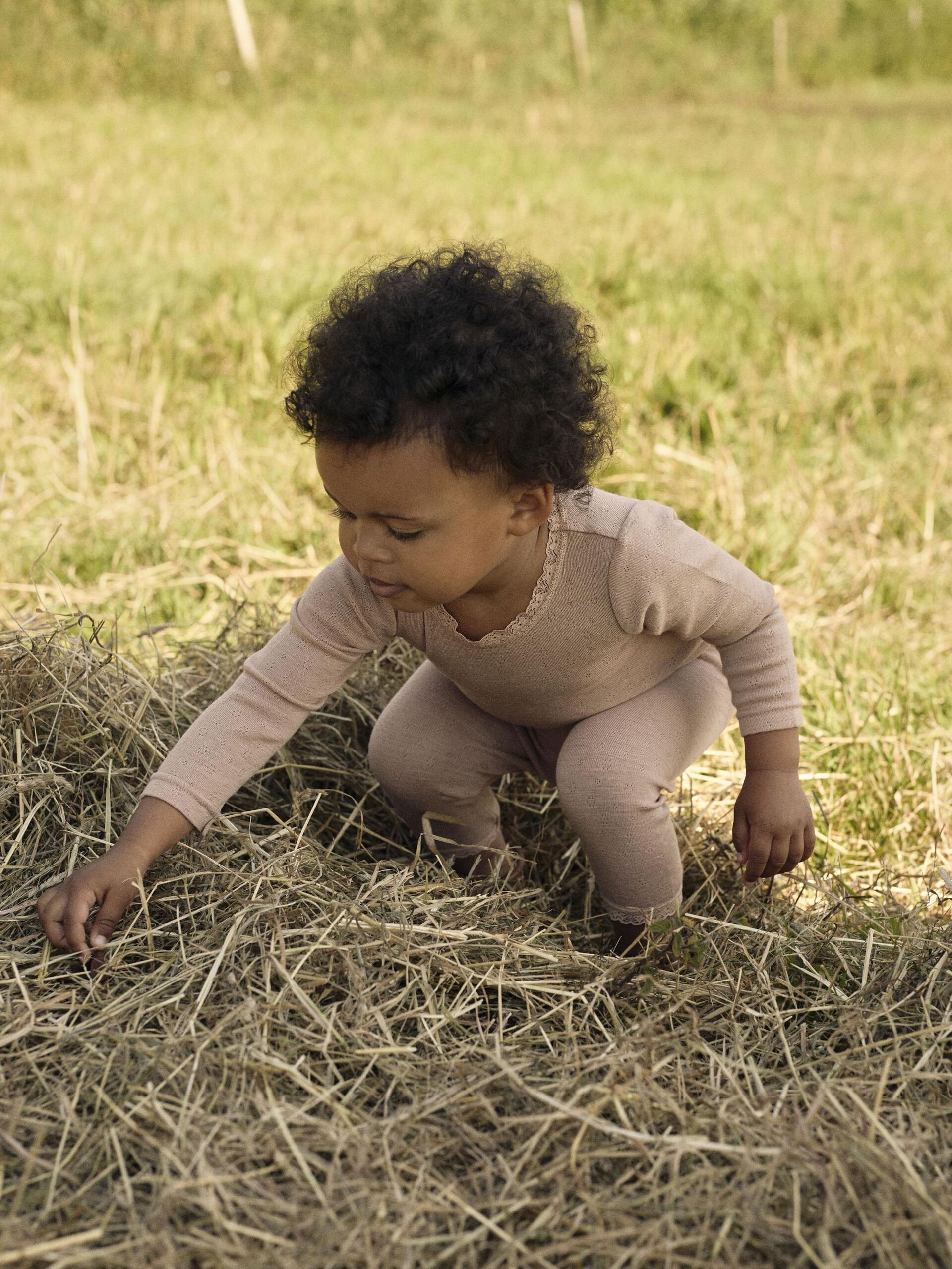 Carousel image - MERINO WOOL ROMPER, Roebuck | 2