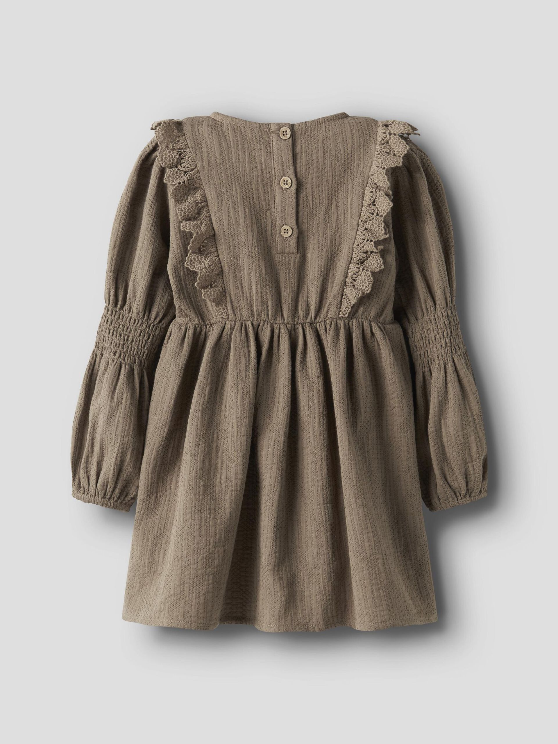 Carousel image - ORGANIC COTTON DRESS, Sepia Tint | 4