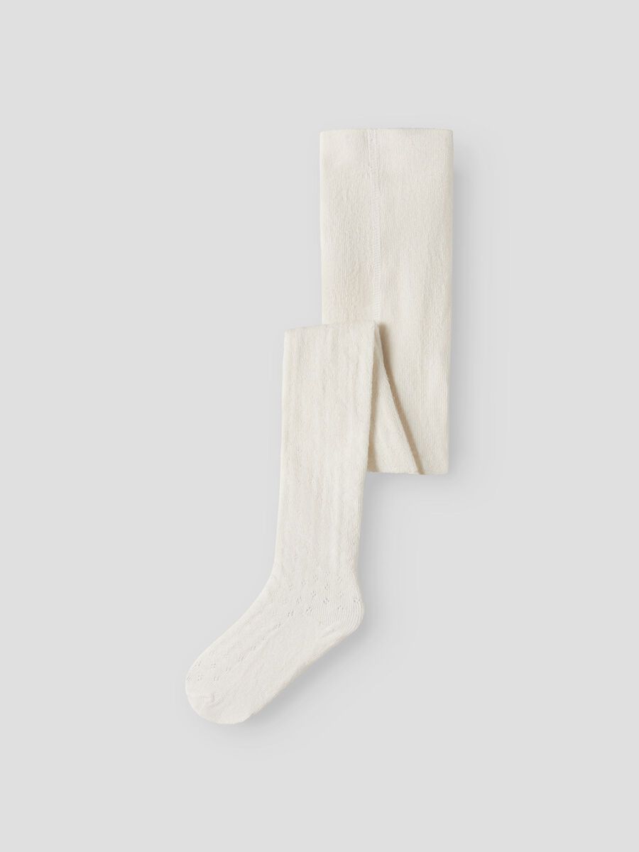 Product carousel image - POINTELLE STRUMPFHOSE, Turtledove | 1