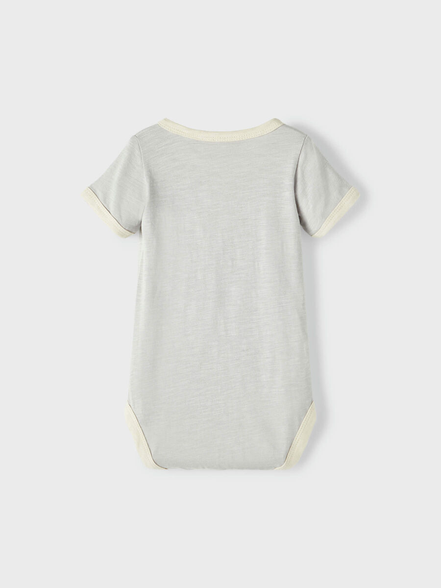 Product carousel image - ORGANIC COTTON ROMPER, Harbor Mist | 2
