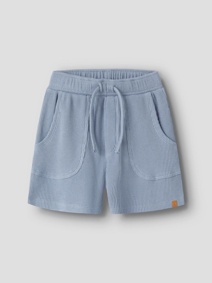 Carousel image - SWEAT SHORTS, Dusty Blue | 1
